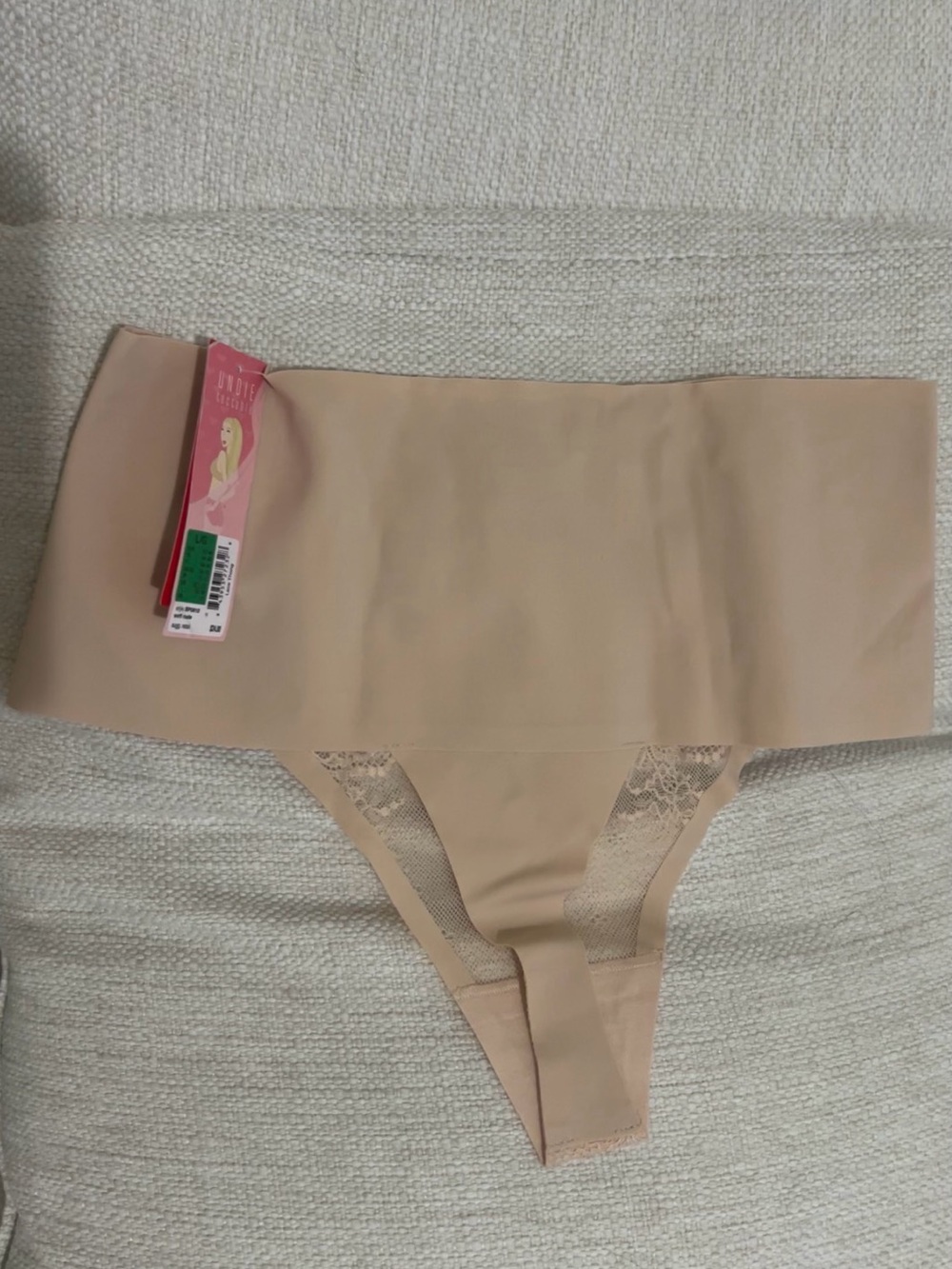 SPANX Nude Seamless High-Waist Shaping Thong